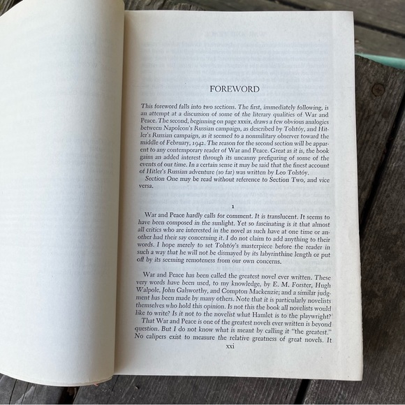 War And Peace The Inner Sanctum 1942 Vintage Hardcover Edition By Leo Tolstoy - Picture 7 of 16